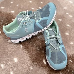 🍋On Running Cloud Running Shoe *Spray Sea color*       Womens 9.5